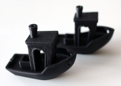 Schiffe aus dem extrudr Filament ABS Test: extrudr semisoft ABS ohne ABS drucken Lüfter