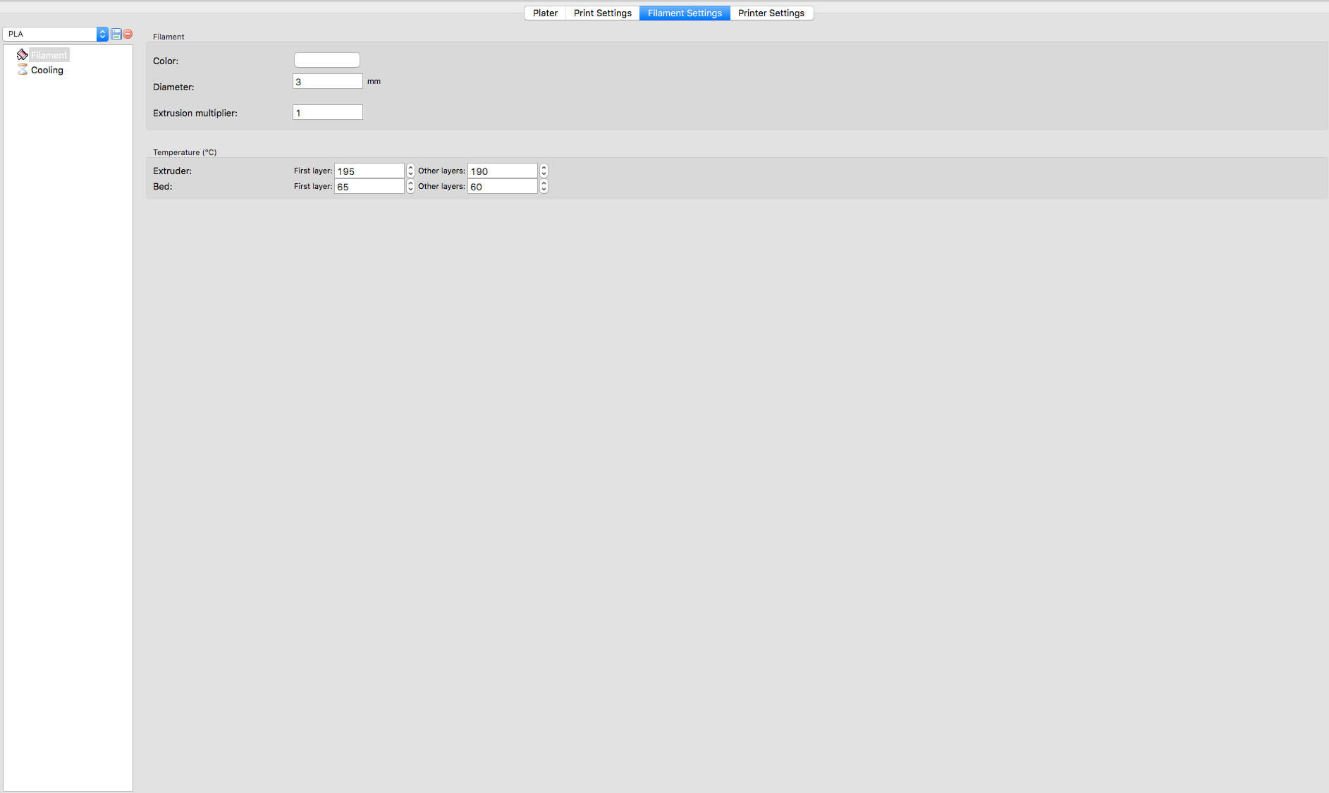 Die kostenlose 3D-Drucker Software Slic3r. Das hilft nach dem Schritt der 3D Drucker selber bauen Bauteile suchen in weiterer Folge
