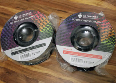 3D Freunde liefert europäisches Filament in guter Druckqualität