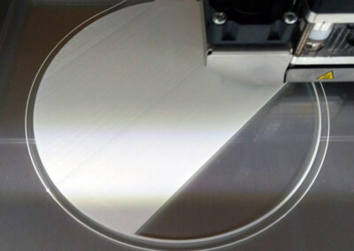 Overture Filament im Einsatz: Ein Untersetzer in weiß