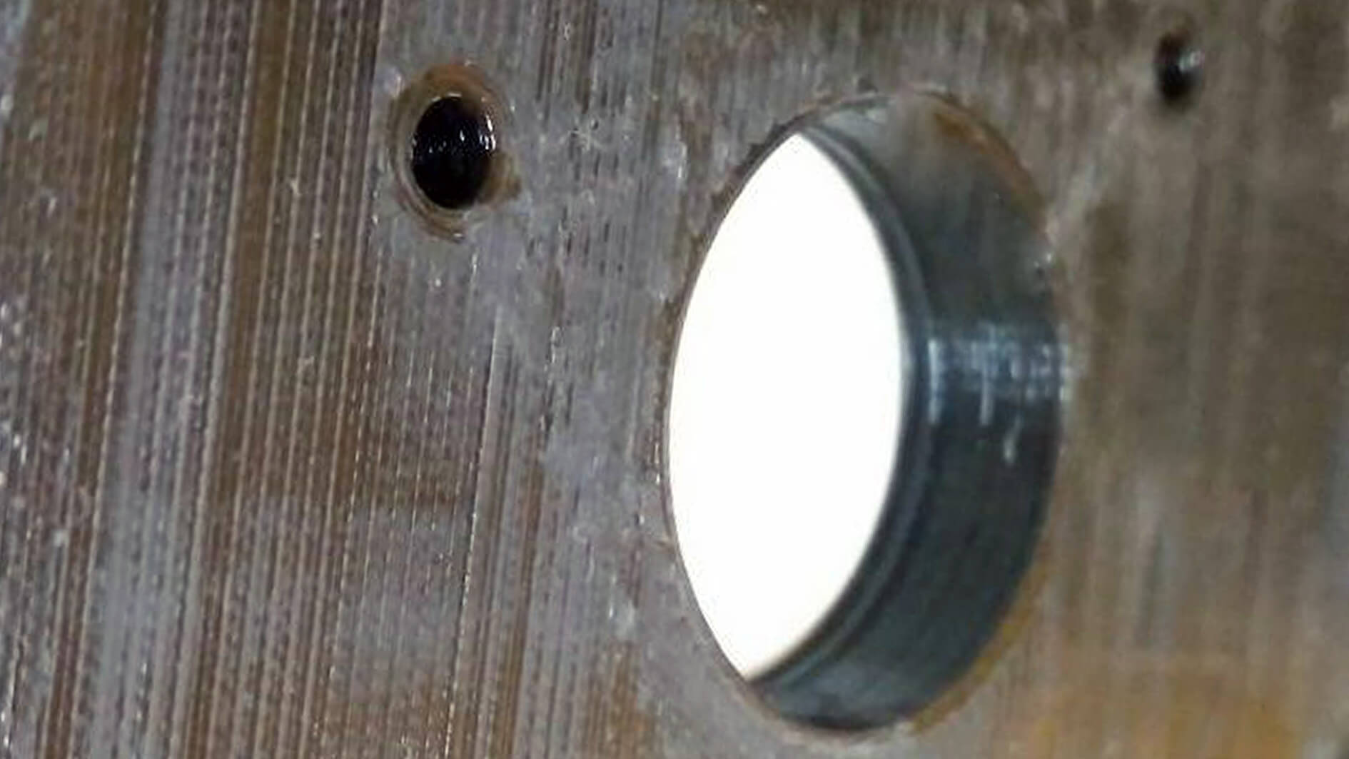 NuNus PETG Filament im Test: Nahaufnahme eines Funktionsteils (1,75 mm PETG braun)