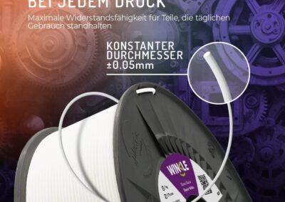 ABS Spule für FDM ABS Druck mit Winkle Filament