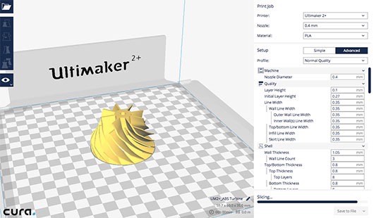 Ultimaker Cura 3D-Drucker Software